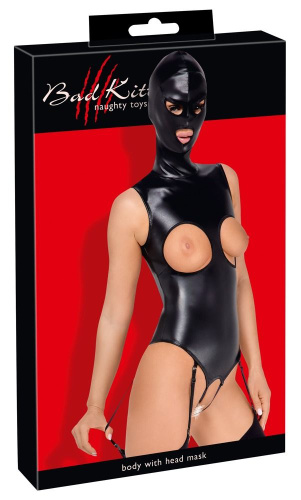 Боди с маской Bad Kitty Body & Mask, M