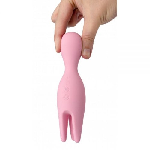 Svakom Nymph Vibrator Pink вибратор, 15.6х4 см