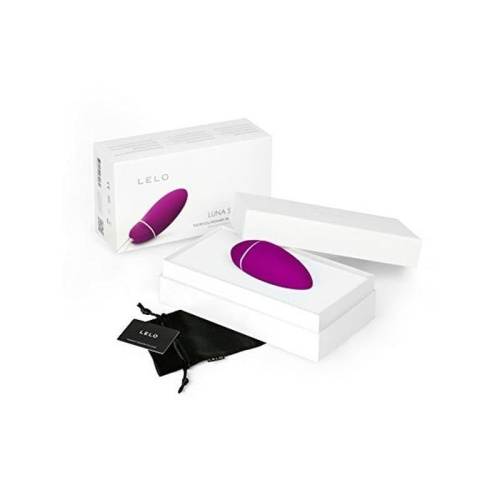 Lelo Luna Smart Bead - вагинальный тренажер с вибрацией, 8,2х3,4 см (фиолетовый)