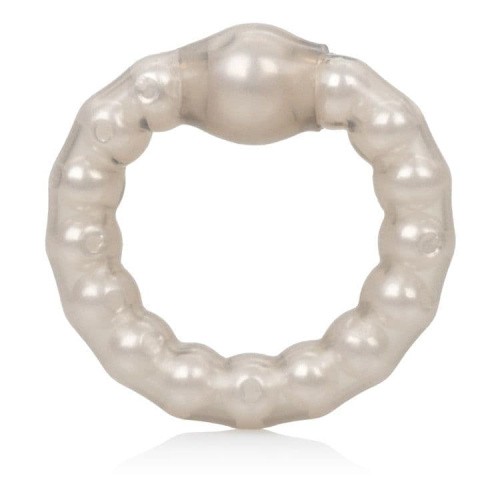 Кольцо на пенис Pearl Beaded Prolong Ring (серый)