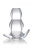 MS Clear View Anal Plug - Анальный тоннель L, 13,2 см (прозрачный)