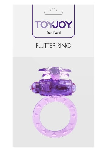 Toy Joy Flutter Ring - виброкольцо, 7х3 см (фиолетовый)