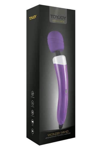 Toy Joy Wonder Wand Massager - Вибромассажер, 30 см (пурпурный)