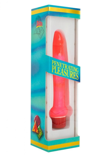 Seven Creations Anal Slim Jim - Анальный вибратор, 15 см (розовый)