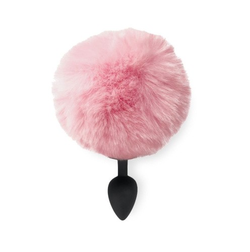 Art of Sex - Silicone Butt plug Rabbit Tail, М - Силиконовая анальная пробка