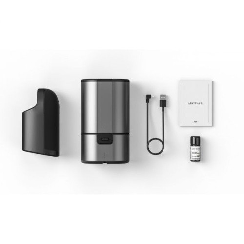 Womanizer Arcwave Ion Powerful Air Wave Masturbator + Лубрикант 50 мл - первый мастурбатор с техникой Pleasure Air, 15.3х3.3 см