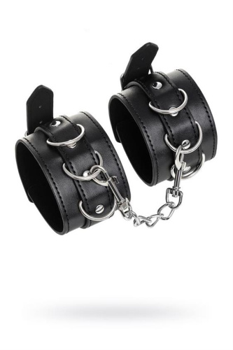 Toyfa - Anonymo handcuffs, PU leather - Фиксаторы для ног