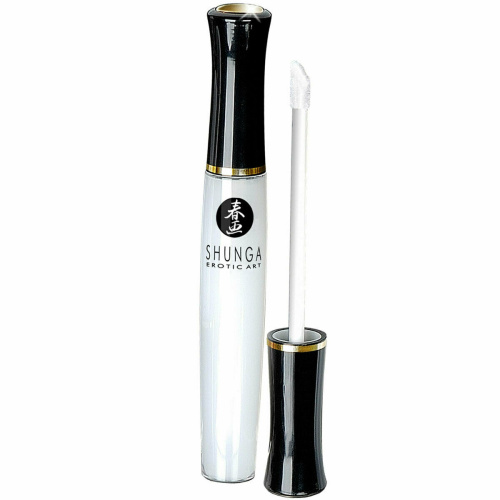 Shunga Divine Oral Pleasure Sparkling Strawberry Wine - стимулирующий блеск для губ (Клубника и Шампанское), 10 мл