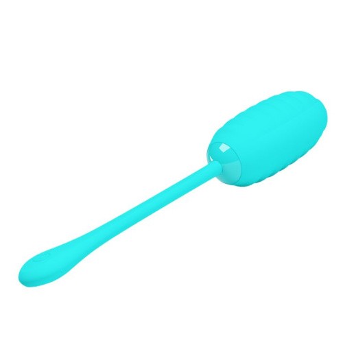 Pretty Love Kirk Vibrating Egg Mint - Виброяйцо, 8х3,5 см (бирюзовый)