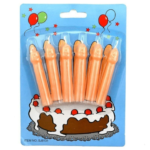 Hao Toys Pecker Candles - Эротические свечи в форме пениса
