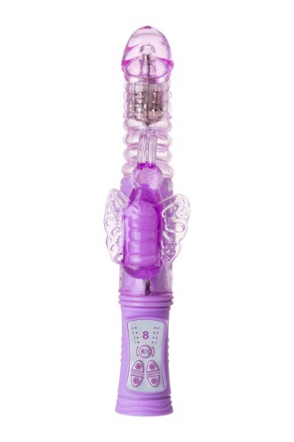 Toyfa A-Toys High-Tech Fantasy - Вибратор с клиторальным стимулятором, 24 см