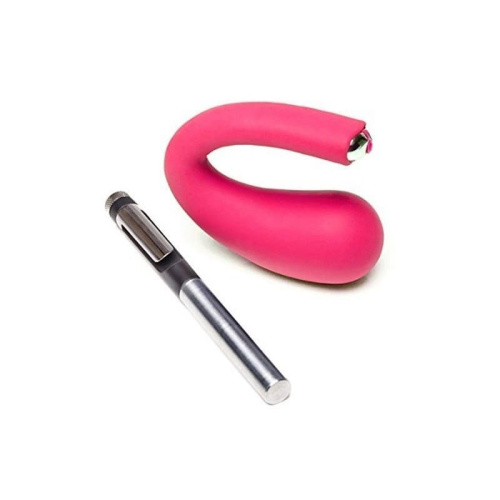 Je Joue - Dua Vibrator Fuchsia  вибратор для клитора и точки G, 10х4 см.