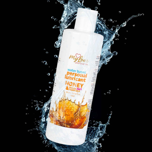2в1 лубрикант и массажный гель - MyLove Aroma Series Intim&Massage Honey, 300 мл