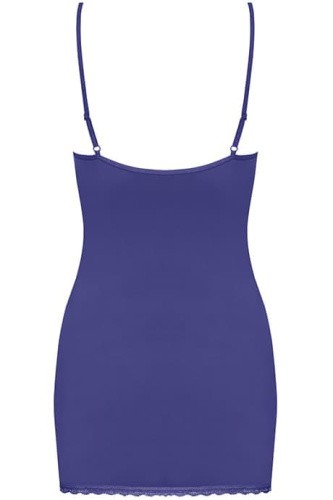Комплект Obsessive Blackardi chemise  (XXL) Бирюзовый