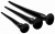Hosed Slim Tapered Anal Hose Training Set - набор длинных анальных фаллоимитаторов, 3 шт (чёрный) Hosed Slim Tapered Anal Hose Training Set - набор длинных анальных фаллоимитаторов, 3 шт (чёрный)
