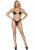 Leg Avenue Long Sleeved - Бодистокинг в крупную сетку, OS (телесный)