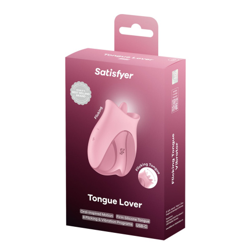 Вибростимулятор для клитора Satisfyer Tongue Lover