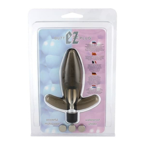 Seven Creations Ez Plug - Анальная пробка с вибропулей, 7,5Х3,5см