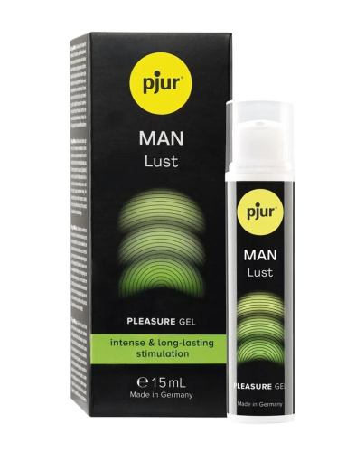 Рідкий вібратор для чоловіків pjur MAN Lust, 15 мл - купити в Україні | Секс шоп SEX-SHOP.ua