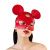 Кожаная маска мышки Art of Sex - Mouse Mask красная Кожаная маска мышки Art of Sex - Mouse Mask красная