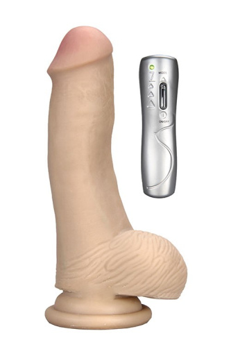 REALSTUFF FleshX 6.5 - Вибратор, 18,5 см (телесный)