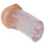 Topco Sales CyberSkin Ice Action-View Pussy and Ass Stroker - Мастурбатор вагина и анус, 16 см (прозрачный)