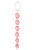 California Exotic Novelties Swirl Pleasure Beads - анальные бусы, 18х2 см (розовый) California Exotic Novelties Swirl Pleasure Beads - анальные бусы, 18х2 см (розовый)
