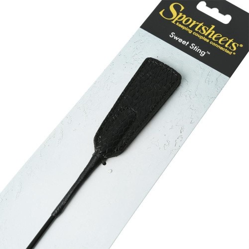 Sportsheets Sweet Sting Crop - Шлепалка с минихлопушкой