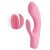 Pretty Love Tim Vibrator Light Pink - компактный вибратор кролик, 15.5х3.5 см (светло-розовый)