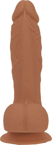 Фаллоимитатор ADDICTION Steven 7.5" Silicone Dong, 19 см + вибропуля в подарок