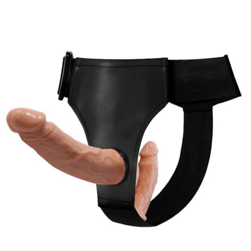 Страпон Baile Ultra Double Dildos Strap On 5.3"
