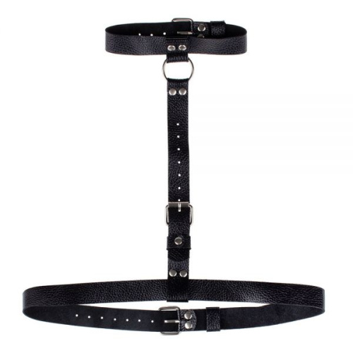 Double Ring of Humiliti, Black - Портупея, 41 см (черный)