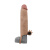 Pleasure X-Tender Vibrating Penis Sleeve Flesh Add 3" - Насадка на пенис с вибрацией, 20 см (телесный) Pleasure X-Tender Vibrating Penis Sleeve Flesh Add 3" - Насадка на пенис с вибрацией, 20 см (телесный)