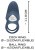 You2Toys Vibrating double двойное эрекционное виброкольцо для пениса и мошонки, 3.2 и 4.2 см You2Toys Vibrating double двойное эрекционное виброкольцо для пениса и мошонки, 3.2 и 4.2 см