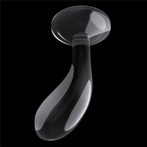 LoveToy - 6.0'' Flawless Clear Prostate Plug - Стимулятор простати, 15х4.3 см - купити в Києві, Україні