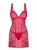 Obsessive Rougebelle chemise - сексуальная сорочка, S/M Obsessive Rougebelle chemise - сексуальная сорочка, S/M