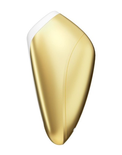 Satisfyer Love Breeze компактный вакуумный стимулятор клитора, 9.8х4 см (желтый)