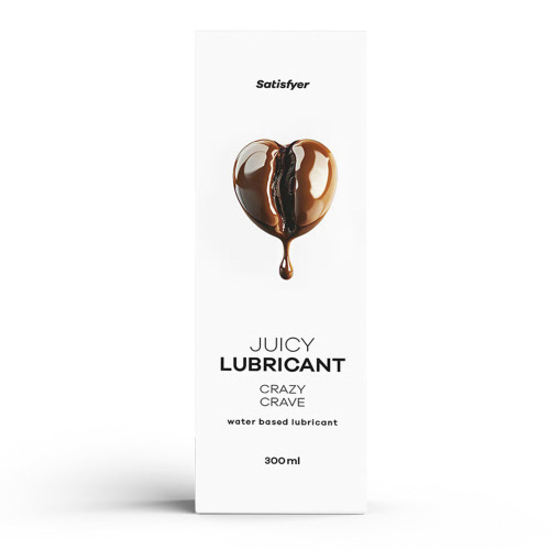 Лубрикант на водной основе Satisfyer Juicy Lubricant, 300 мл (кофе)