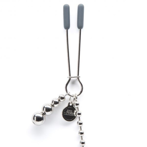 Fifty Shades Darker At My Mercy Chained - Зажимы для сосков с цепочкой, 48.2 см
