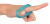 Stretchy Cock Ring - Эрекционное кольцо (голубой)