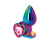 Анальная пробка NS Novelties Rear Assets - Multicolor Heart, M