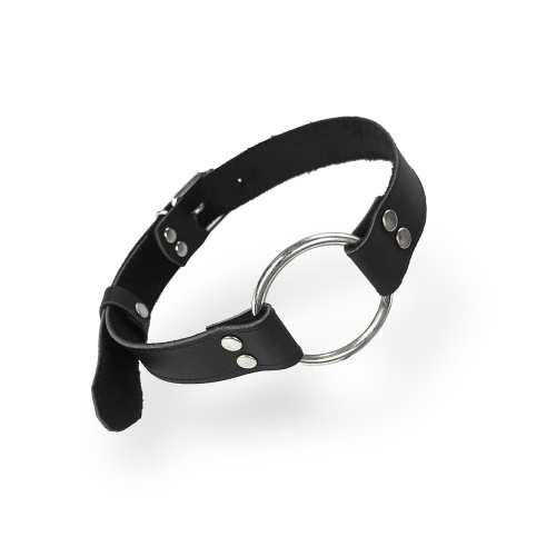 Кляп металлическое кольцо на ремнях Art of Sex – Gag Ring Metal