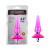Chisa Hi-Basic Nicole's Vibra Plug Pink - Анальная пробка с вибрацией, 12.5х3.2 см (розовый) Chisa Hi-Basic Nicole's Vibra Plug Pink - Анальная пробка с вибрацией, 12.5х3.2 см (розовый)