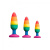 Wooomy Hiperloo Silicone Rainbow Plug M - Анальна пробка, 11х2.9 см - купити в Києві, Україні Wooomy Hiperloo Silicone Rainbow Plug M - Анальна пробка, 11х2.9 см - купити в Києві, Україні