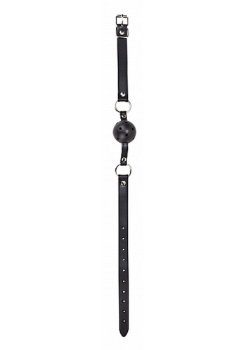 Кляп Ouch! Ball Gag With Leather Straps