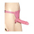 Pleasure Harness with Dong - Розовый страпон для женщин, 16х3,5 см Pleasure Harness with Dong - Розовый страпон для женщин, 16х3,5 см