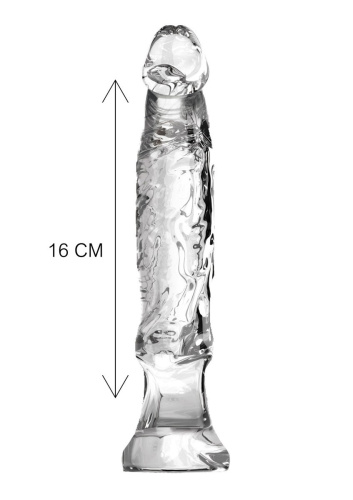 TOYJOY Anal Starter 6 Inch TRANSPARENT - Анальный стимулятор, 16 см (прозрачный)