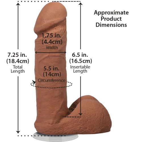 Фаллоимитатор Doc Johnson The Realistic Cock ULTRASKYN 6 Inch, 17,3 см