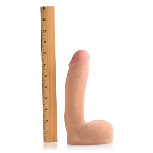 Loadz 8" Dual Density Squirt Dildo Light фаллоимитатор с эякуляцией, 21.6х4.5 см (телесный)