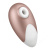 Satisfyer Pro Deluxe NG Rose Gold - Компактный вакуумный стимулятор клитора, 11х4.7 см (золотистый)